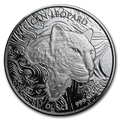 1 Oz Silbermünze " African Leopard Ghana" 2019