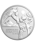1 Oz Silbermünze " Australia Zoo Giraffe" 2024