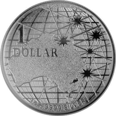 1 Oz Silbermünze Beneath the Southern Skies 2020