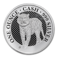 1 Oz Silbermünze "Cash India Wildlife" Bengalischer Tiger 2019   - Erstausgabe!!! -