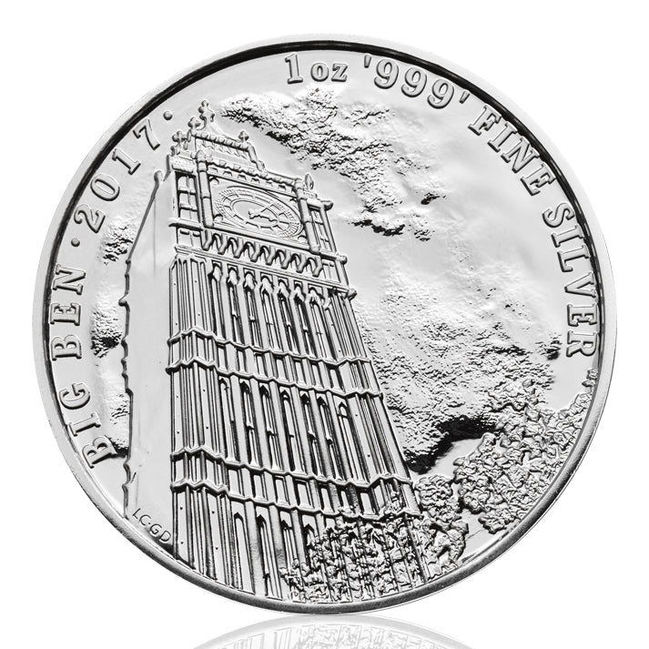 1 Oz Silbermünze "Landsmarks of Britain" Big Ben 2017