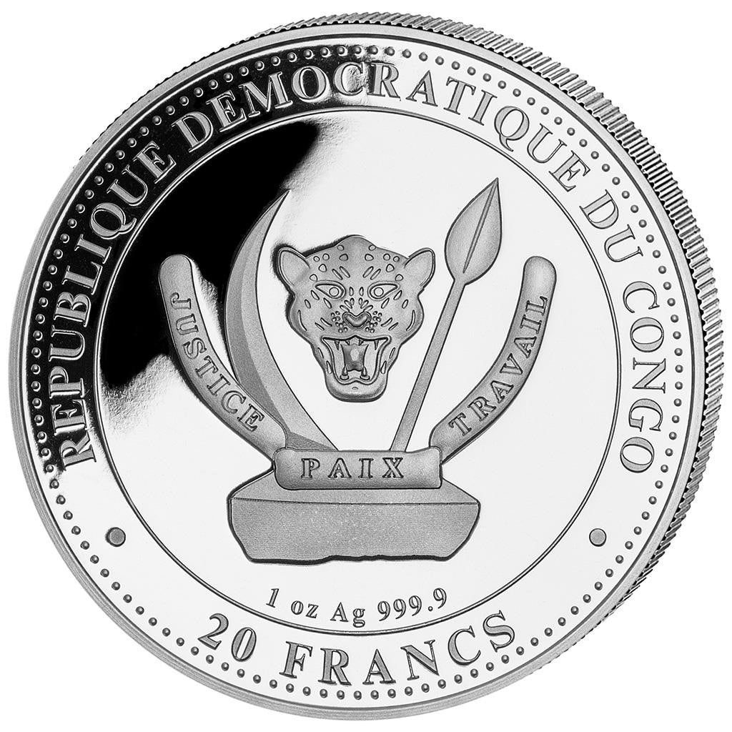1 Oz Silbermünze "Prehistoric Life" Titanoboa 2023
