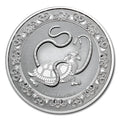 1 Oz Silbermünze "Celestial Animals" Schildkröte (Black Turtle) 2021