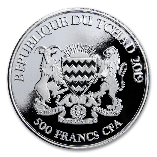 1 Oz Silbermünze "Celtic Animal" Fuchs (Fox) 2019   -geringe Auflage-
