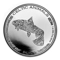 1 Oz Silbermünze Celtic Animal Lachs (Salmon) 2021