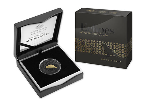 1 Oz Silbermünze "Echoes of Australien Fauna" Nachtsittich 2019