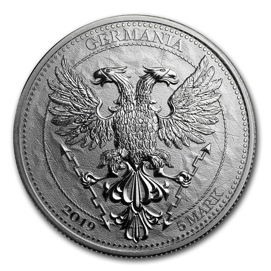 1 Oz Silbermünze "Oak" Mythical Serie 2019  Eichenblatt  - Erstausgabe!!! -