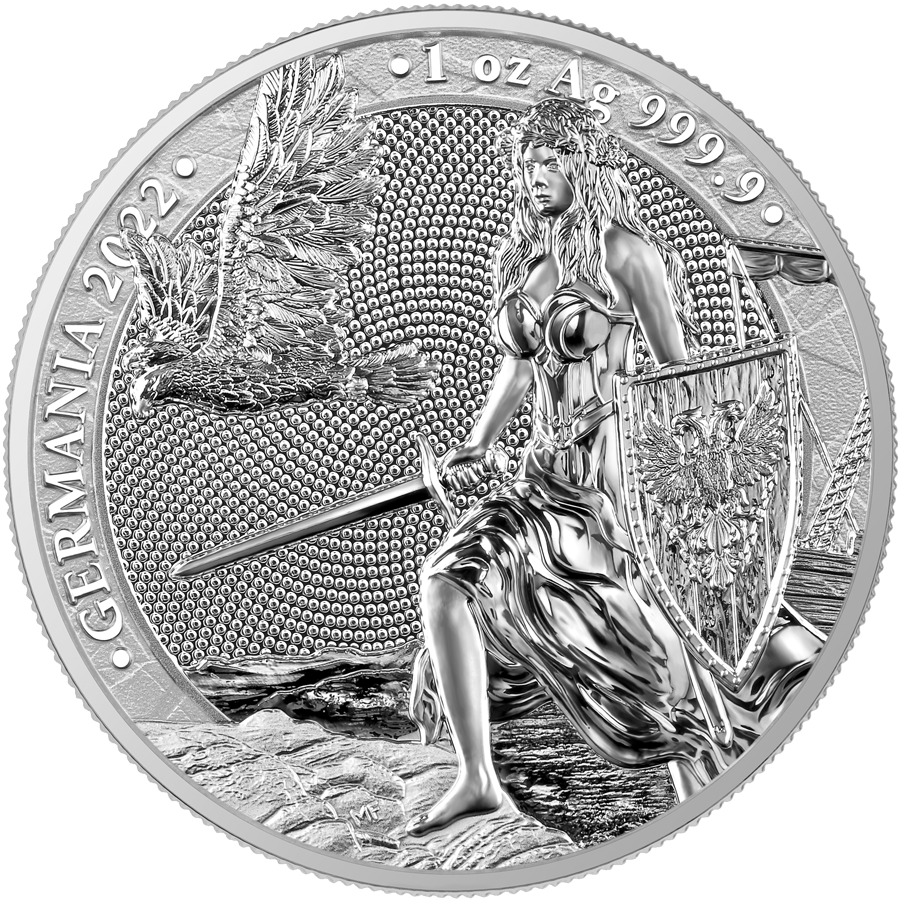 1 Oz Silbermünze "Germania" 2022
