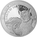 1 Oz Silbermünze "Giants of the Ice Age" Höhlenbär 2020