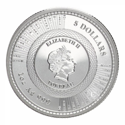 1 Oz Silbermünze " Vivat Humanitas Tokalau" 2020