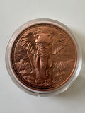 1 Oz Kupfermünze Elefant
