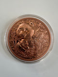 1 Oz Kupfermünze Panda mit Jungtier