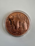 1 Oz Kupfermünze Bär