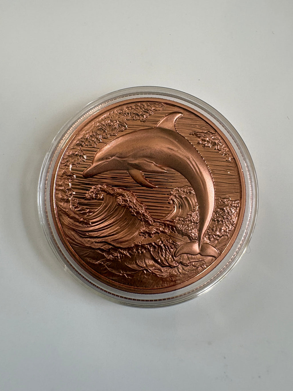 1 Oz Kupfermünze Delfin