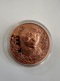 1 Oz Kupfermünze Leopard Seite