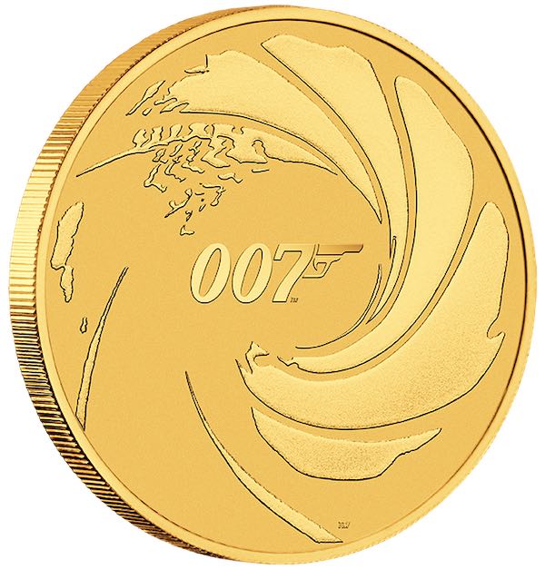 1 Oz Goldmünze "James Bond" 2020