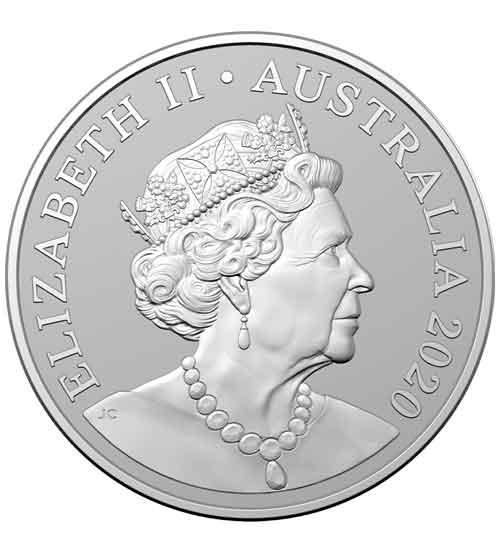 1 Oz Silbermünze "Känguru (RAM)" Royal Australien Mint 2020