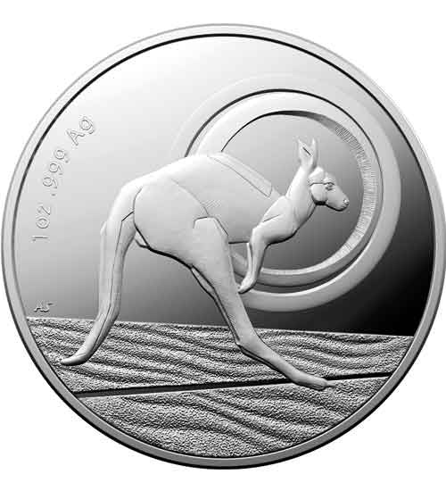1 Oz Silbermünze "Känguru (RAM)" Royal Australien Mint 2021