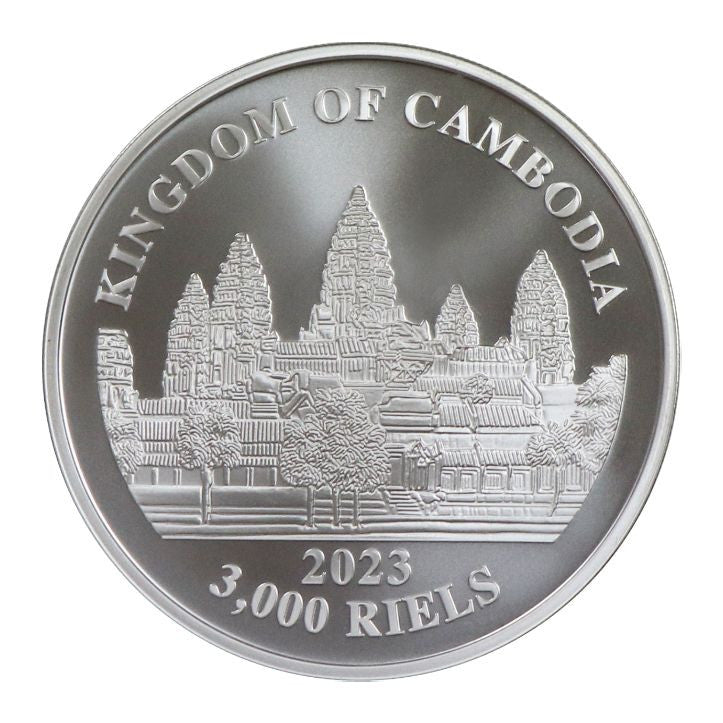 1 Oz Silbermünze "Lost Tiger Cambodia" 2023