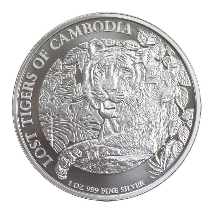 1 Oz Silbermünze "Lost Tiger Cambodia" 2023