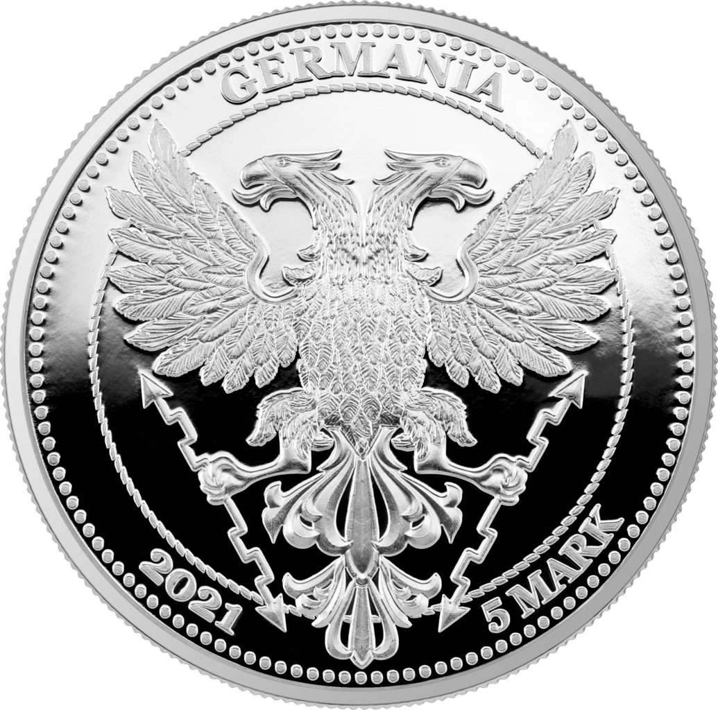 1 Oz Silbermünze "Chestnut Leaf" Mysthical Forrest Kastanienblatt 2021