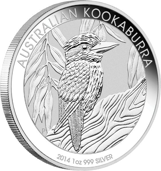 1 Oz Silbermünze Kookaburra 2014