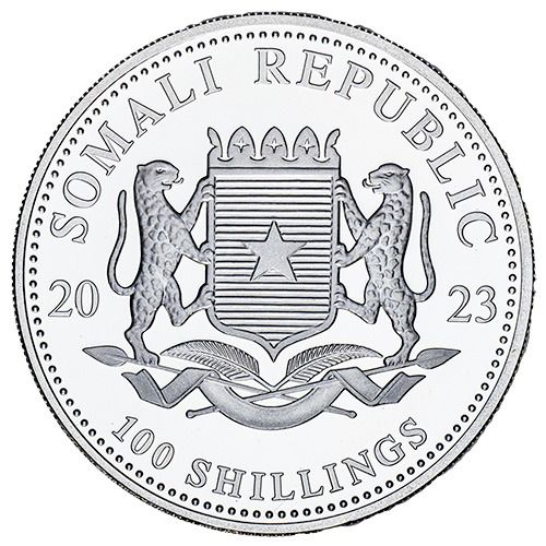 1 Oz Silbermünze "Somalia Leopard" 2023