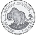 1 Oz Silbermünze "Somalia Leopard" 2023