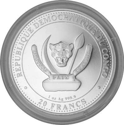1 Oz Silbermünze "Prehistoric Life" Liopleurodon 2022