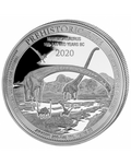1 Oz Silbermünze "Prehistoric Life" Mamenchisaurus 2020