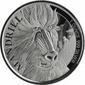 1 Oz Silbermünze "Mandrill" 2020