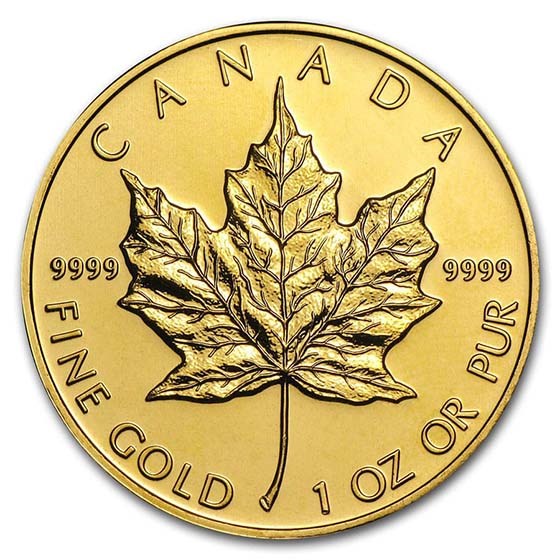 1 Oz Goldmünze Maple Leaf