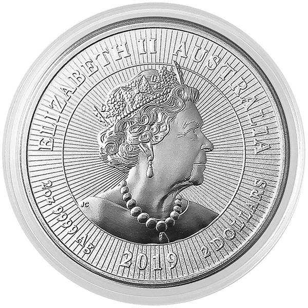 2 Oz Silbermünze "Next Generation" Crocodile 2019