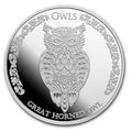 1 Oz Silbermünze "Great Horned Owl" 2021