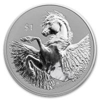 1 Oz Silbermünze "Pegasus" 2021