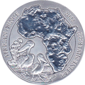 1 Oz Silbermünze "Ruanda African Ounce" Pelikan 2022