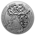 1 Oz Silbermünze "Ruanda African Ounce" Schuhschnabel 2019