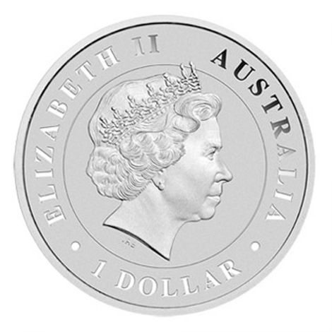1 Oz Silbermünze "Salzwasserkrokodil" 2014