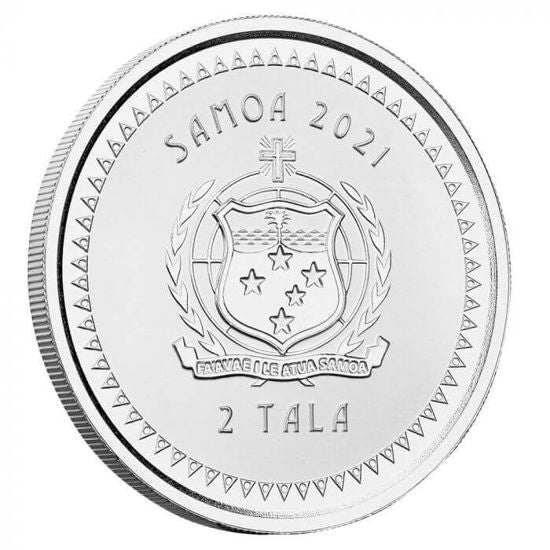 1 Oz Silbermünze "Samoa Seepferdchen" 2021