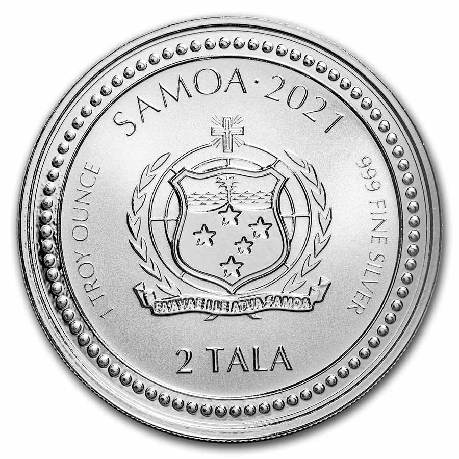1 Oz Silbermünze "Samoa Seepferd" 2023