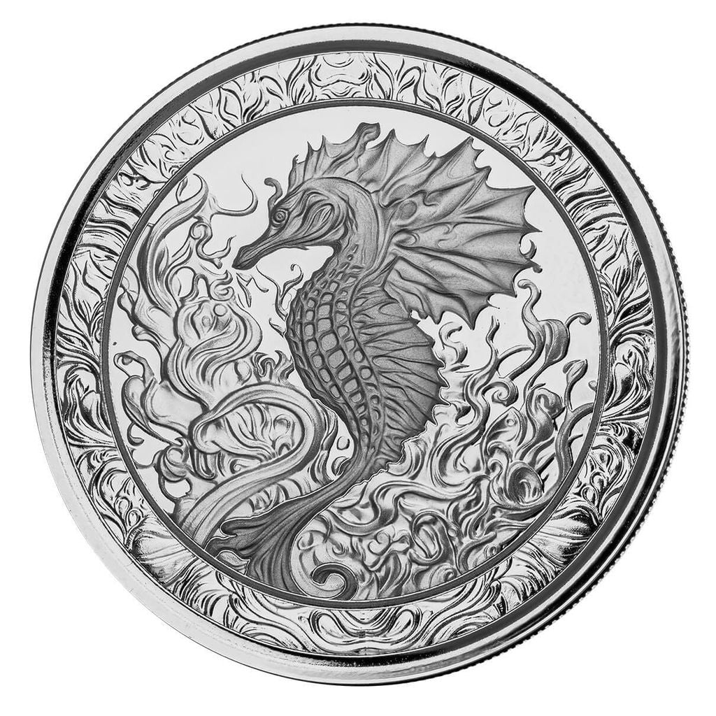 1 Oz Silbermünze "Samoa Seepferd" 2023