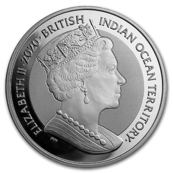 1 Oz Silbermünze  "British Indian Ocean Territory" 2020
