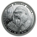 1 Oz Silbermünze "Silverback Gorilla" 2015