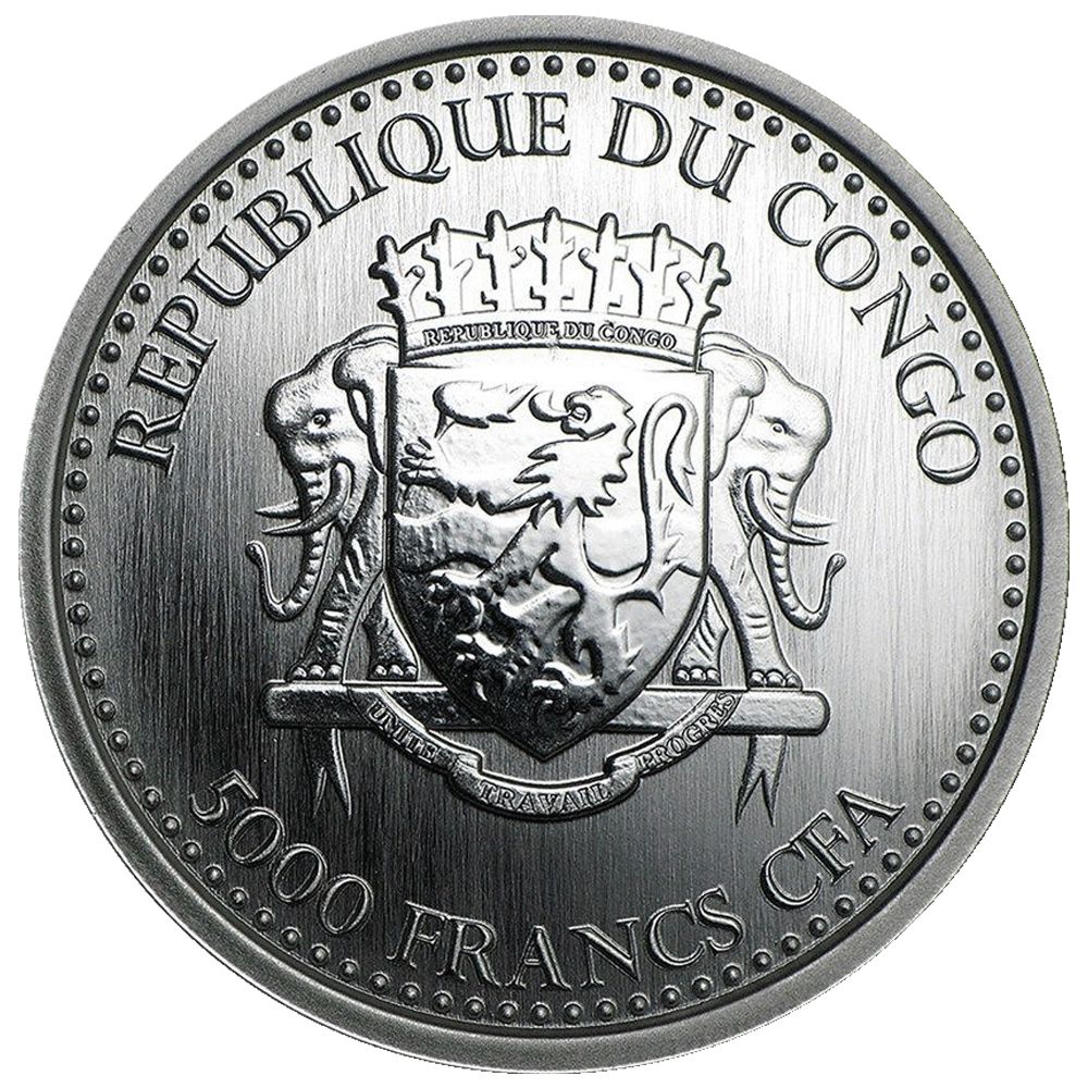 1 Oz Silbermünze "Silberback Gorilla" 2016