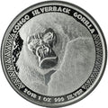 1 Oz Silbermünze "Silverback Gorilla" 2018