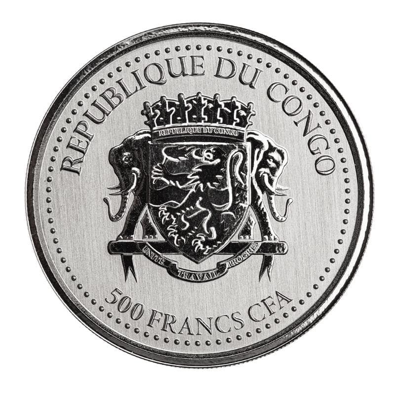 1 Oz Silbermünze "Silverback Gorilla" 2022