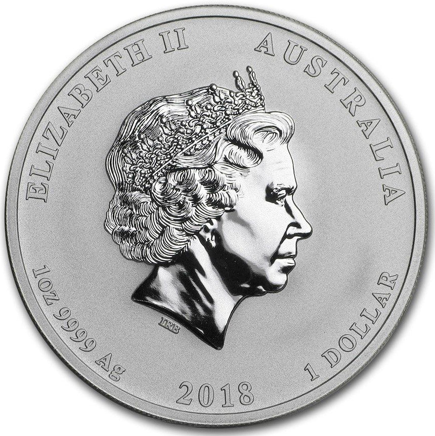 1 Oz Silbermünze "Chinese Myths & Legends Serie" Dragon und Tiger 2018