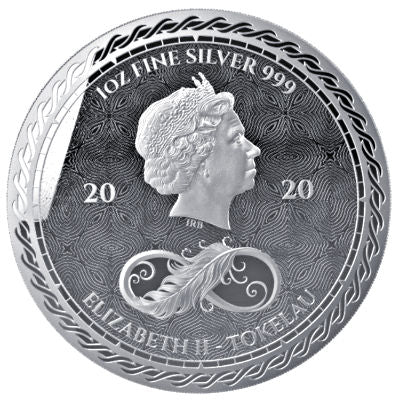 1 Oz Silbermünze "Cronus Tokalau" 2020 PROOF