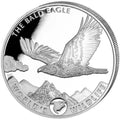 1 Oz Silbermünze "World´s Wildlife" Bald Eagle 2021