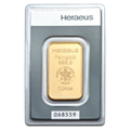 1 Oz Goldbarren Heraeus